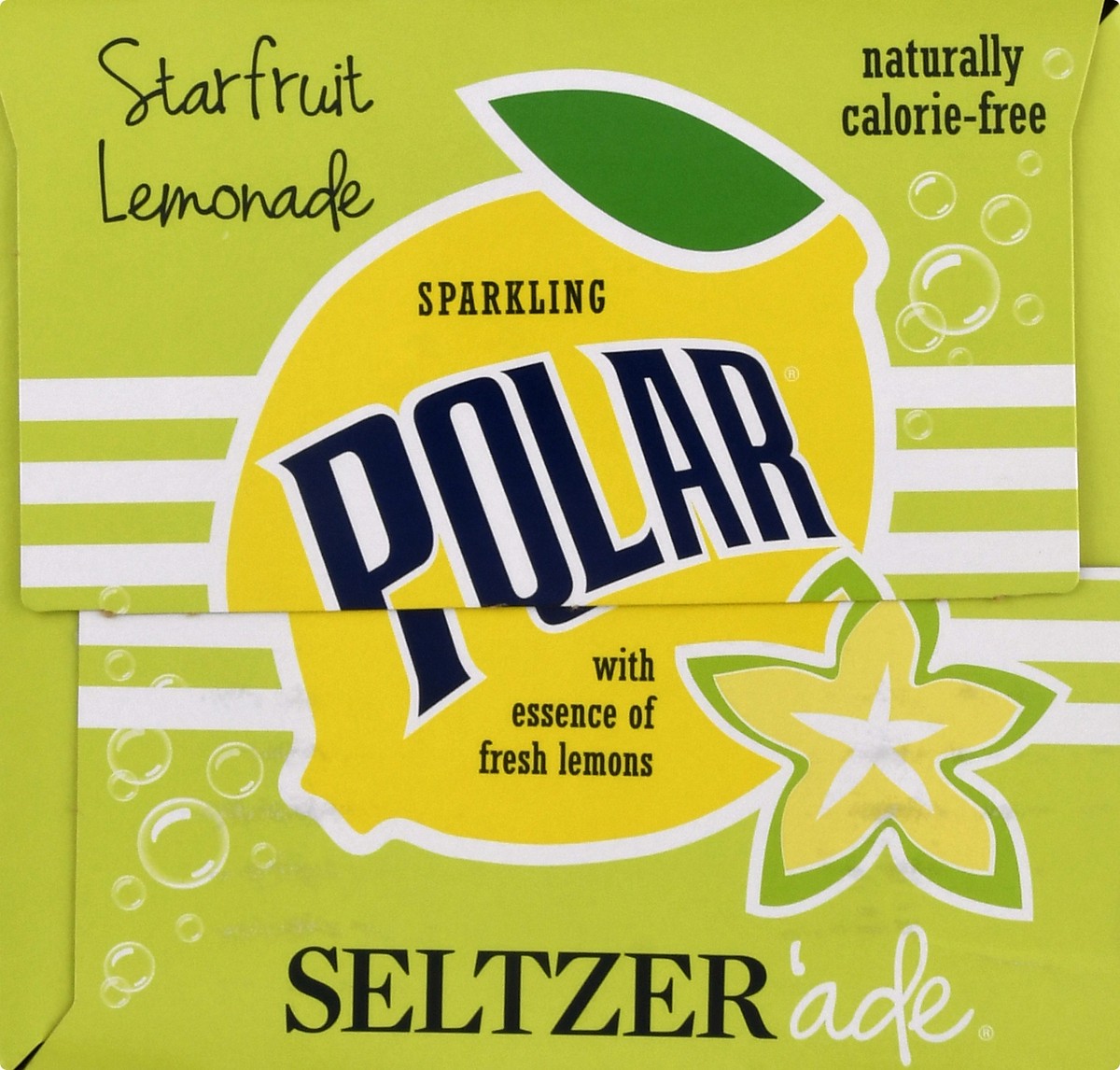 slide 9 of 9, Polar Starfruit Lemonade Seltzer Ade - 8 ct, 8 ct