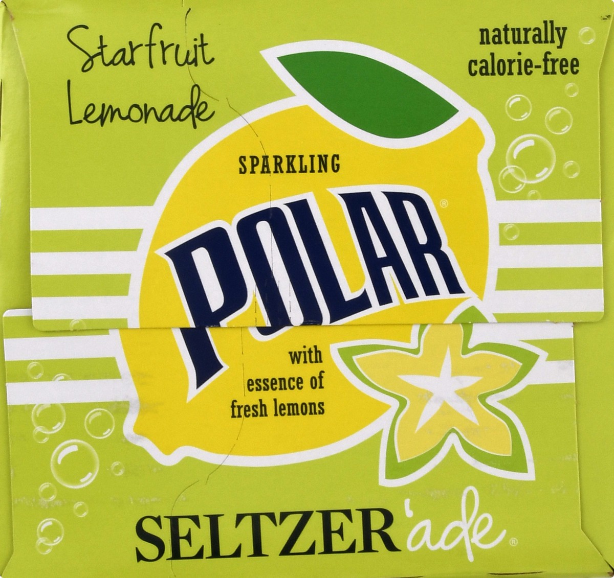 slide 2 of 9, Polar Starfruit Lemonade Seltzer Ade - 8 ct, 8 ct