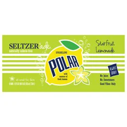 Polar Seltzer'ade - 8pk 12oz - Starfruit Lemonade
