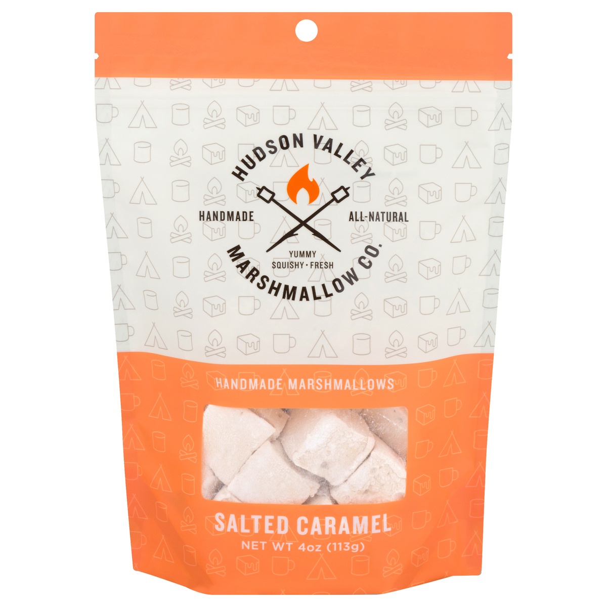 slide 1 of 1, Hudson Valley Marshmallows, Handmade, Salted Caramel, 4 oz