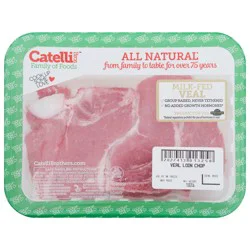 Catelli Bros Family of Foods Veal, Milk-Fed, Loin Chop