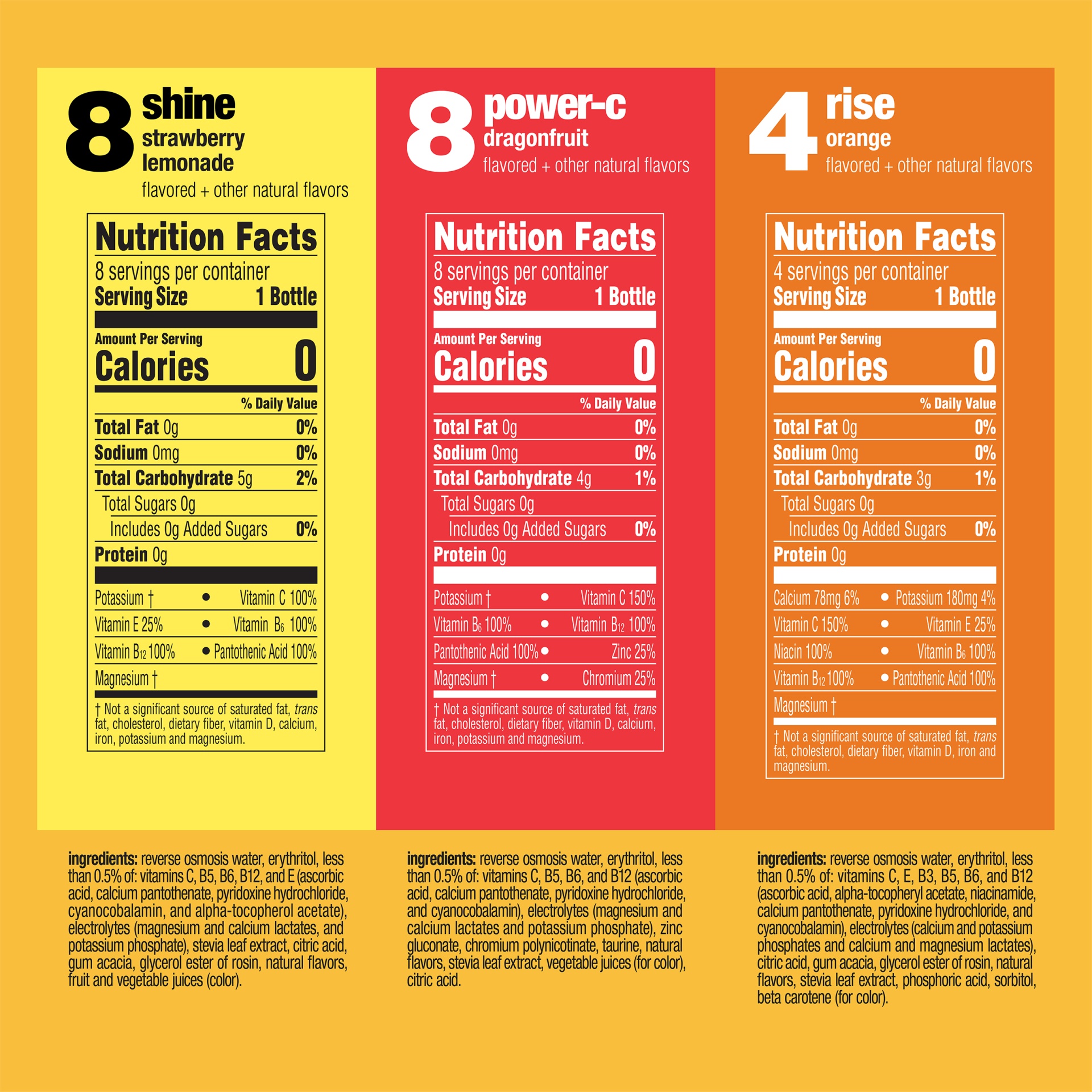 slide 2 of 2, Coca Cola North America Glaceau Vitamin Water Zero Variety Pack, 20, 20 oz