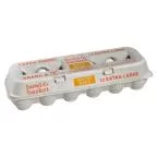 Bowl & Basket Eggs Fresh White Extra Large