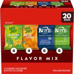 Kettle Brand Flavored Chip Mix Variety Pack
