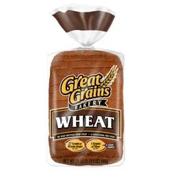 Great Grains Bakery Wheat Bread 24 oz