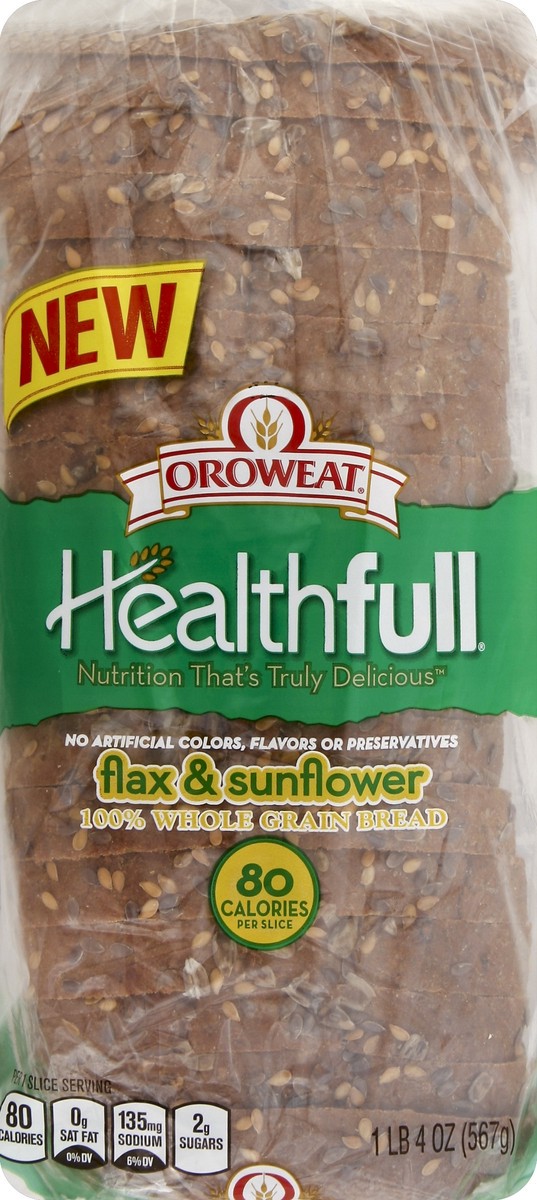 slide 2 of 5, Oroweat Bread 20 oz, 20 oz