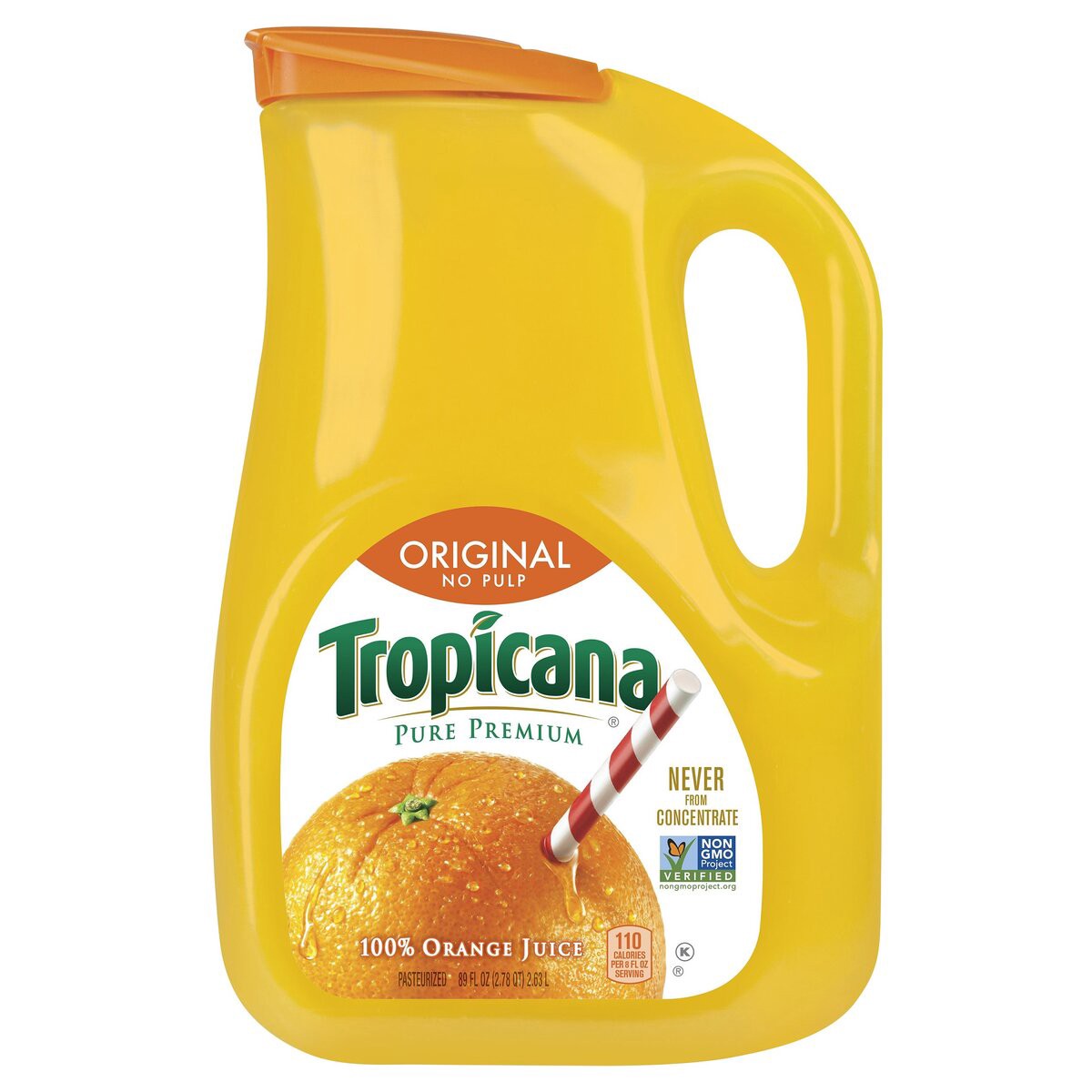slide 1 of 2, Tropicana 100% Juice - 89 oz, 89 oz