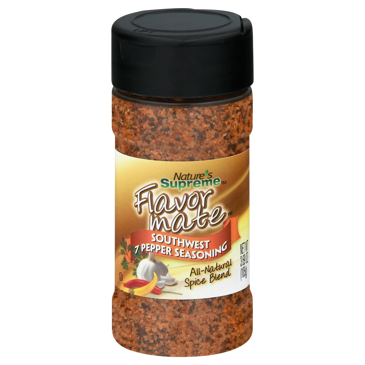 slide 5 of 12, Nature's Supreme Flavor Mate Southwest 7 Pepper Southwest Seasoning 3.69 oz, 3.69 oz