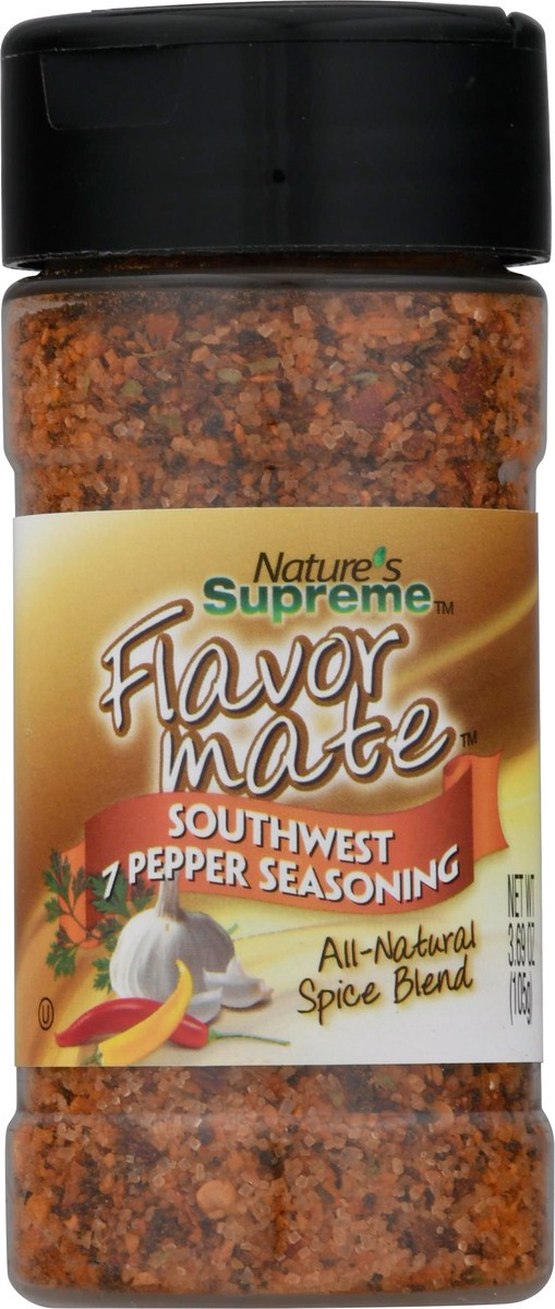 slide 1 of 12, Nature's Supreme Flavor Mate Southwest 7 Pepper Southwest Seasoning 3.69 oz, 3.69 oz