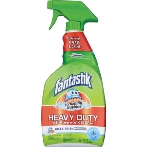 slide 1 of 1, Fantastik Scrubbing Bubbles Heavy Duty Cleaner, 22 fl oz