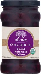 Divina Organic Sliced Kalamata Olives 10.2 oz