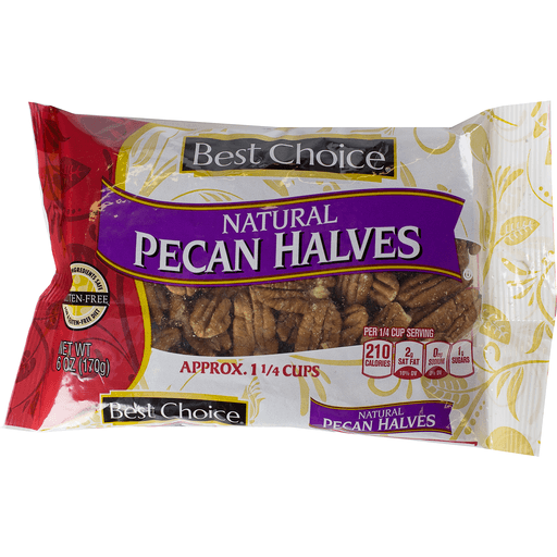 slide 1 of 1, Best Choice Pecan Halves, 6 oz