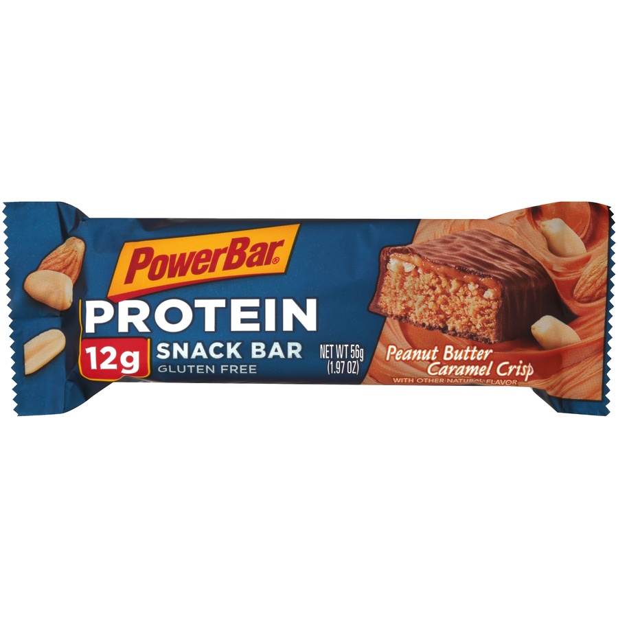 slide 1 of 1, PowerBar Recovery Bar - Peanut Butter Caramel Crisp, 1.97 oz