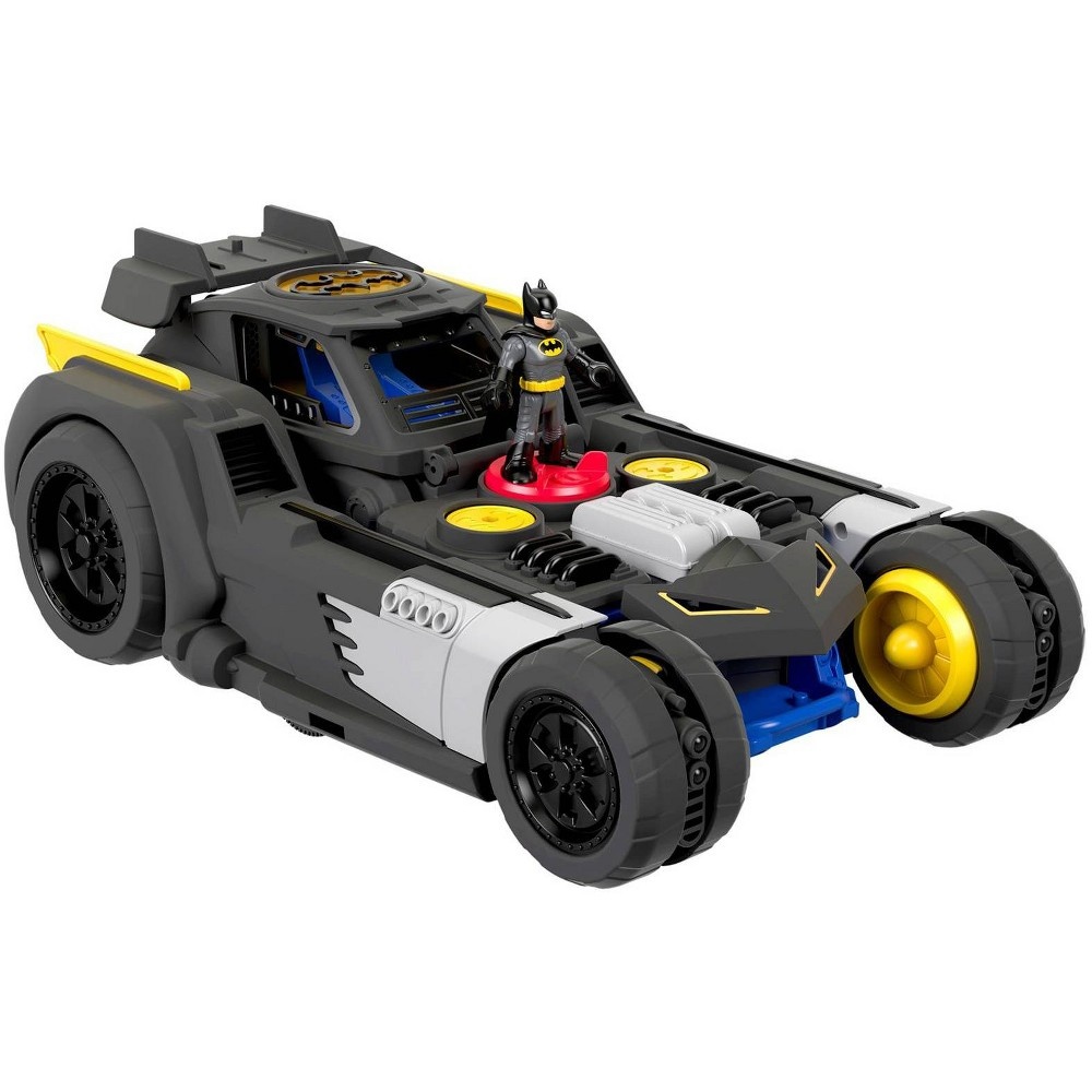 slide 5 of 12, Fisher-Price Imaginext DC Super Friends Transforming Batmobile RC Vehicle, 1 ct