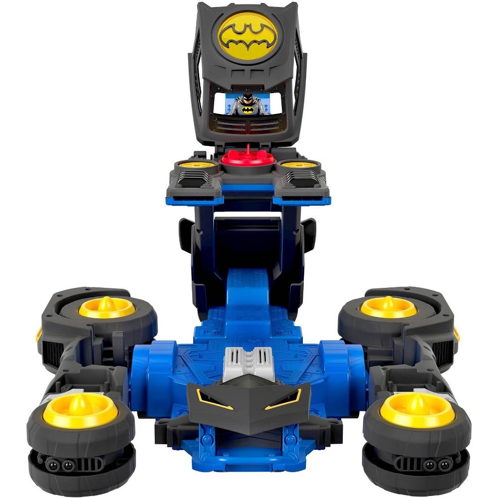 slide 10 of 12, Fisher-Price Imaginext DC Super Friends Transforming Batmobile RC Vehicle, 1 ct
