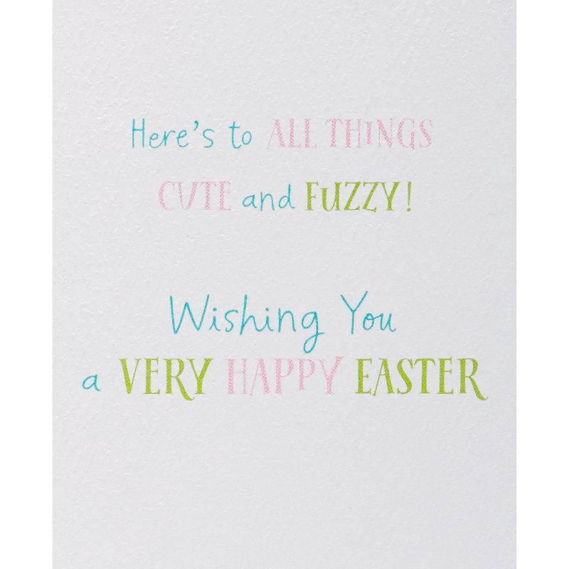 slide 5 of 5, Carlton Cards Easter Card Rabbit, 1 ct