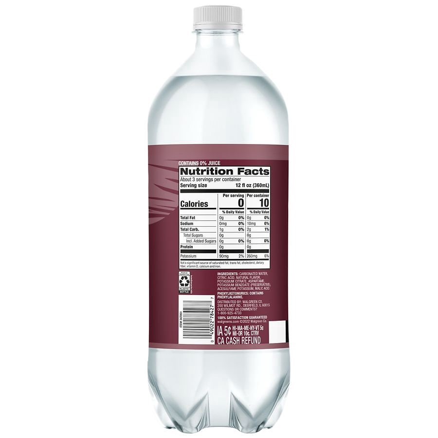 slide 5 of 5, Nice! Sparkling Water Black Cherry- 1 liter, 1 liter