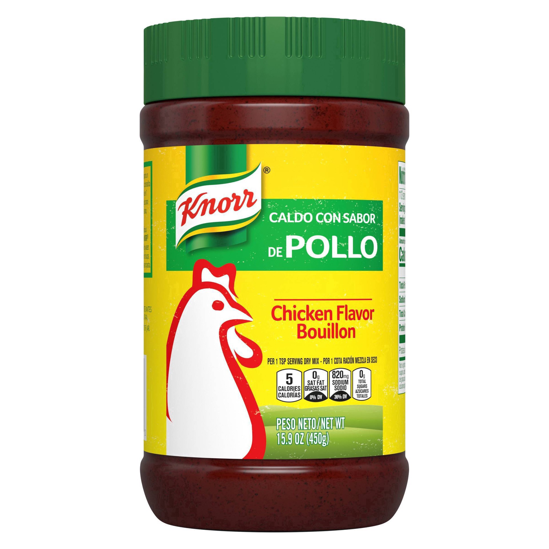 slide 6 of 25, Knorr Granulated Bouillon Chicken Flavor, 15.9 oz, 15.9 oz