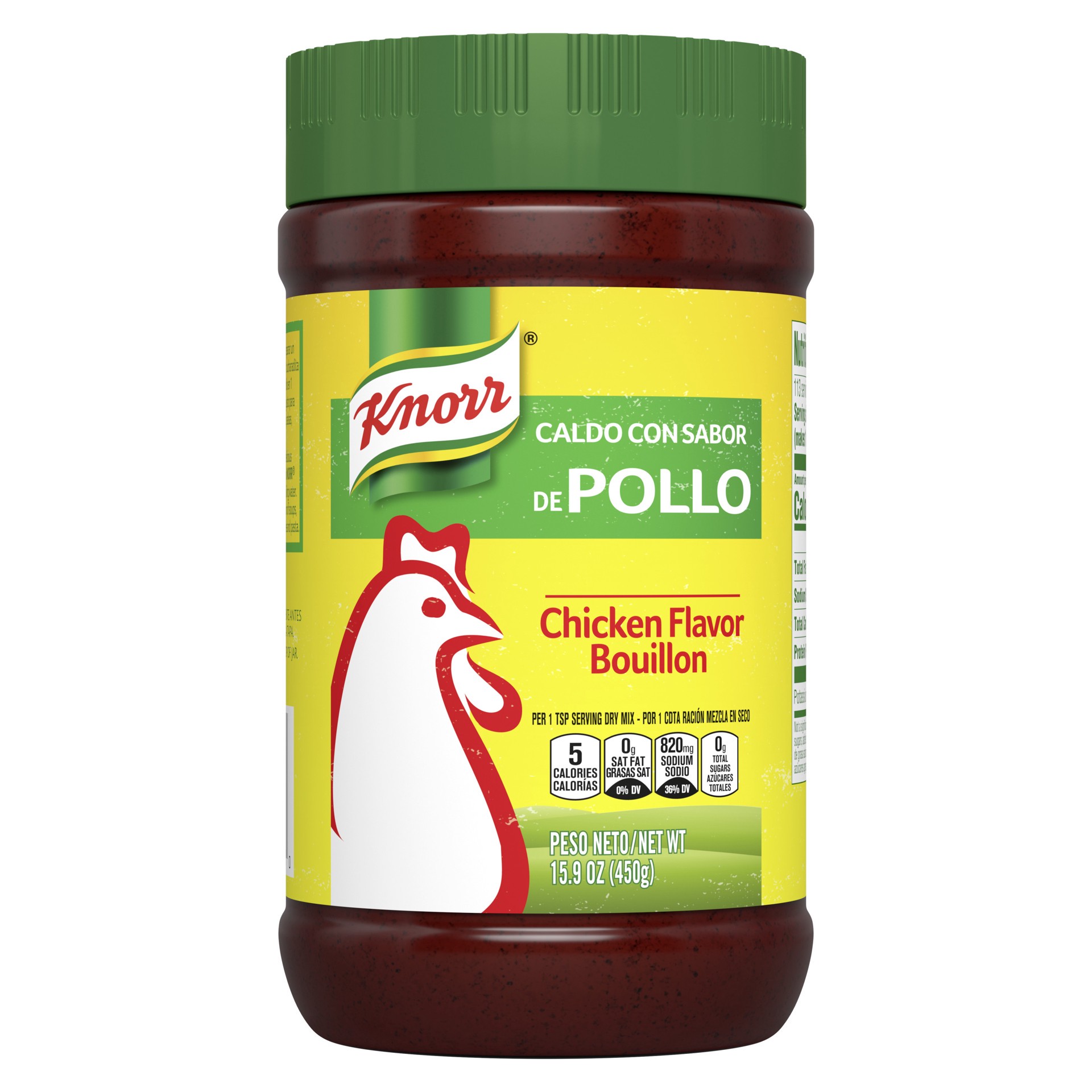 slide 1 of 25, Knorr Granulated Bouillon Chicken Flavor, 15.9 oz, 15.9 oz