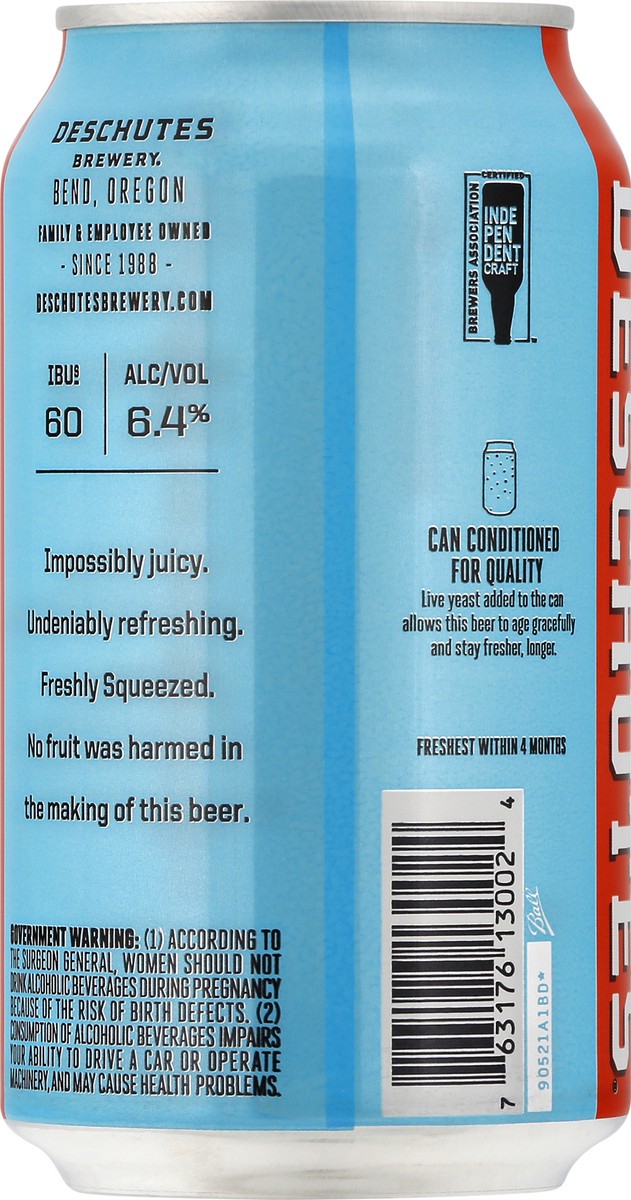 slide 6 of 6, Deschutes Brewery Fresh Squeezed Ipa, 6 ct; 12 fl oz