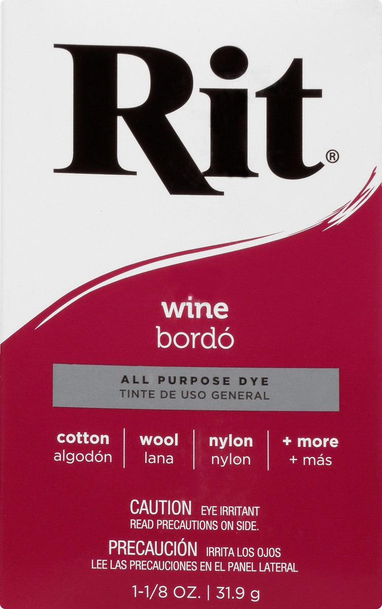 slide 1 of 11, Rit Wine All Purpose Dye 1.125 oz, 1.12 oz