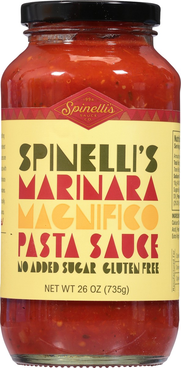 slide 8 of 12, Spinelli's Sauce Co. Marinara Magnifico Pasta Sauce 1 26 oz, 26 oz