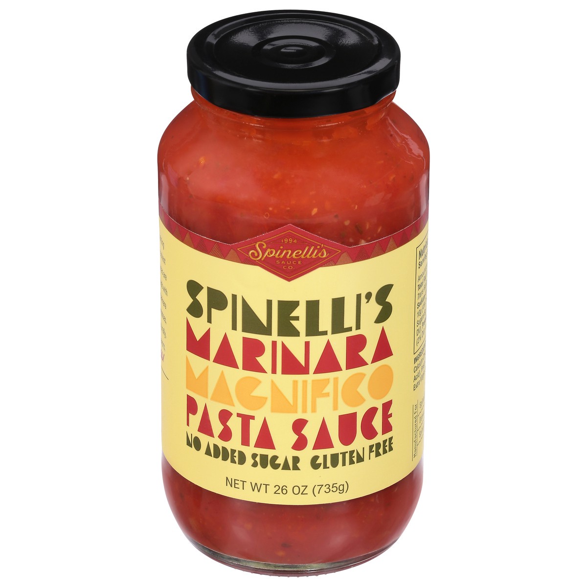 slide 1 of 12, Spinelli's Sauce Co. Marinara Magnifico Pasta Sauce 1 26 oz, 26 oz