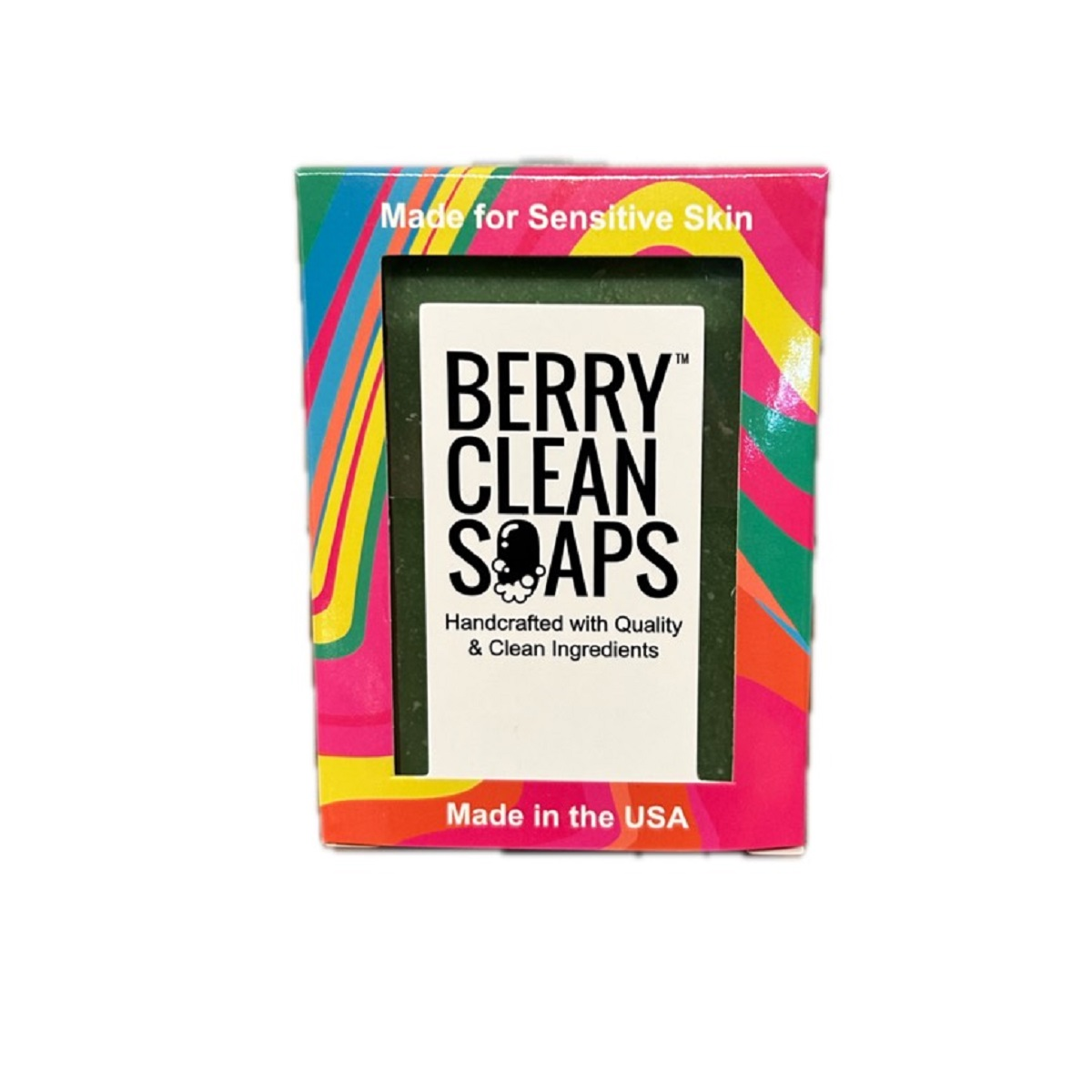 slide 1 of 1, Berry Clean Bar Soap Green Tea, 4 oz