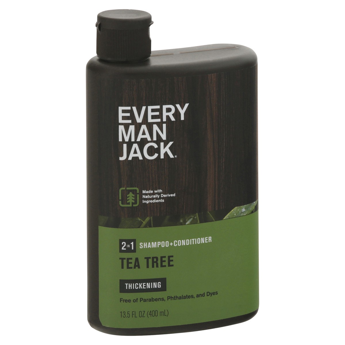 slide 4 of 9, Every Man Jack Thickening Tea Tree 2-in-1 Shampoo and Conditioner, 13.5 oz