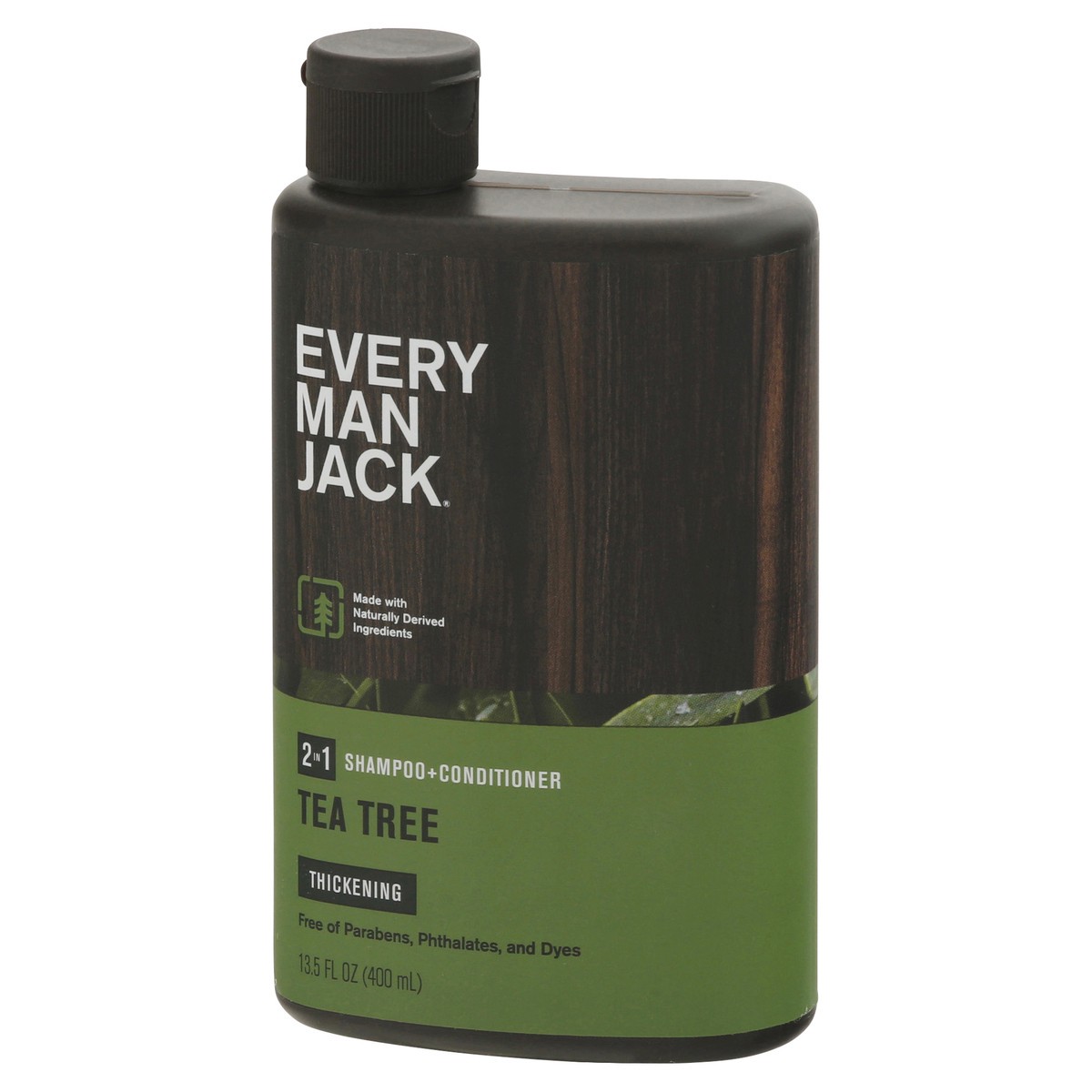 slide 6 of 9, Every Man Jack Thickening Tea Tree 2-in-1 Shampoo and Conditioner, 13.5 oz