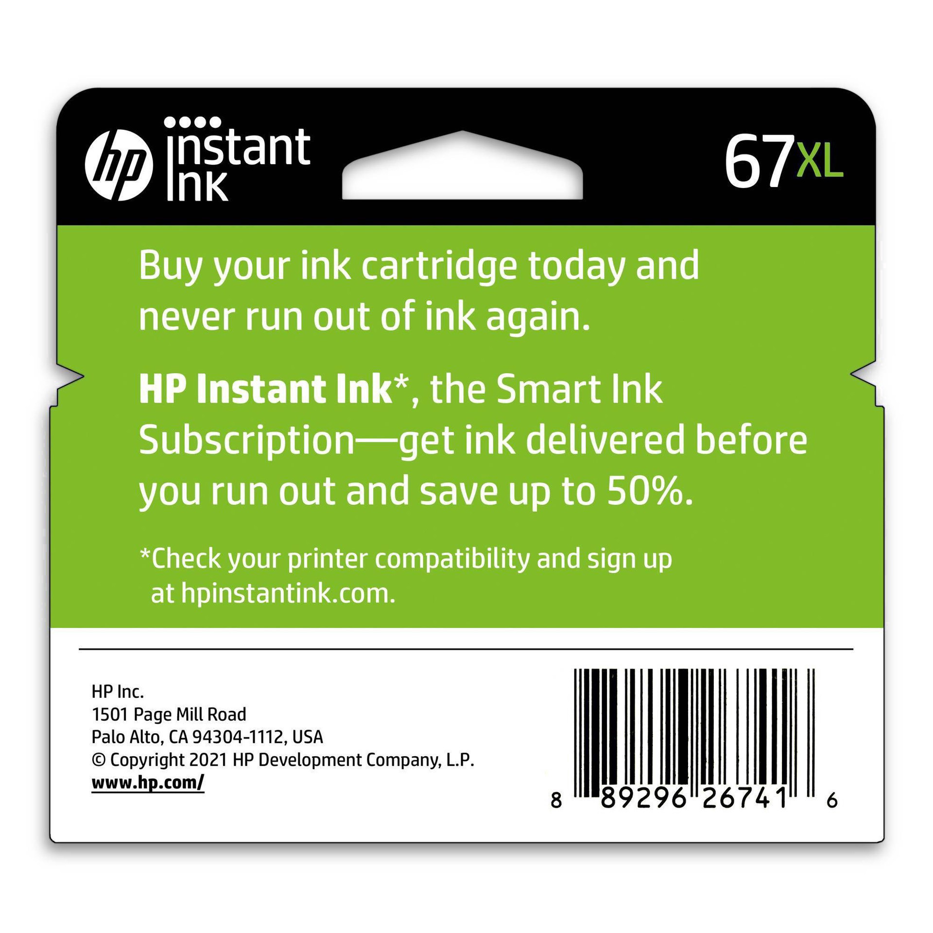 slide 40 of 41, HP 67XL High-Yield Tri-Color Ink Cartridge, XL