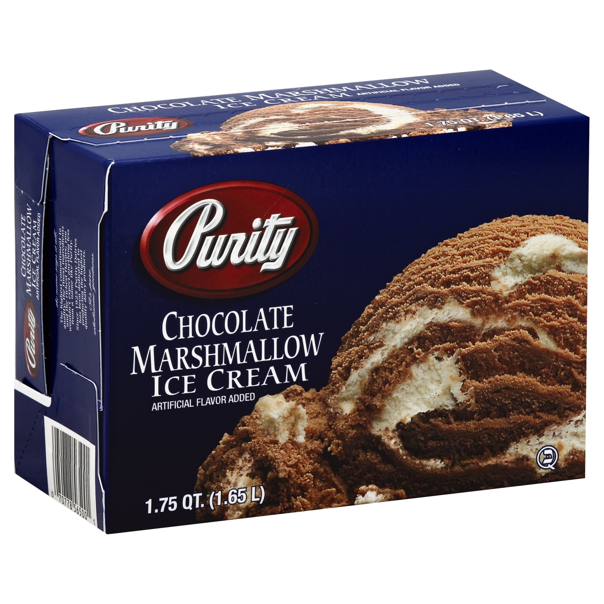 slide 1 of 1, Purity Chocolate Marshmallow Ice Cream, 56 fl oz