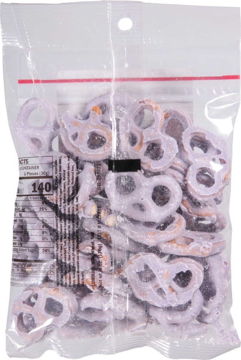 slide 11 of 14, Backroad Country Blueberry Yogurt Pretzels 6 oz, 6 oz