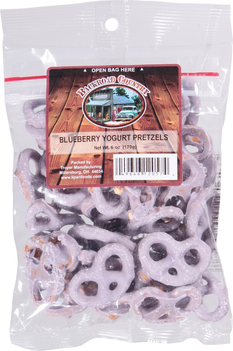 slide 13 of 14, Backroad Country Blueberry Yogurt Pretzels 6 oz, 6 oz