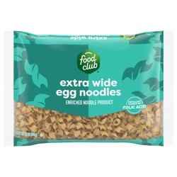 Food Club Extra Wide Egg Noodles - 12 oz