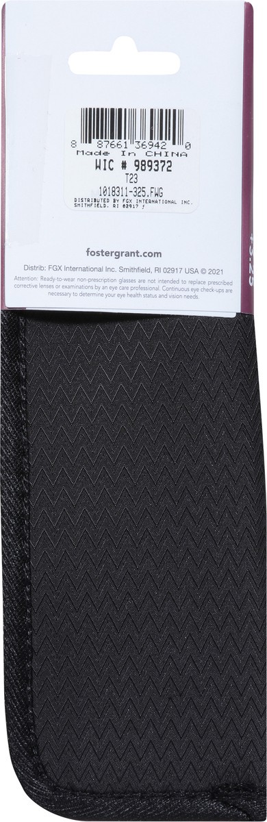 slide 11 of 11, Foster Grant +3.25 T23 Titanium + Reading Glasses 1 ea, 1 ct