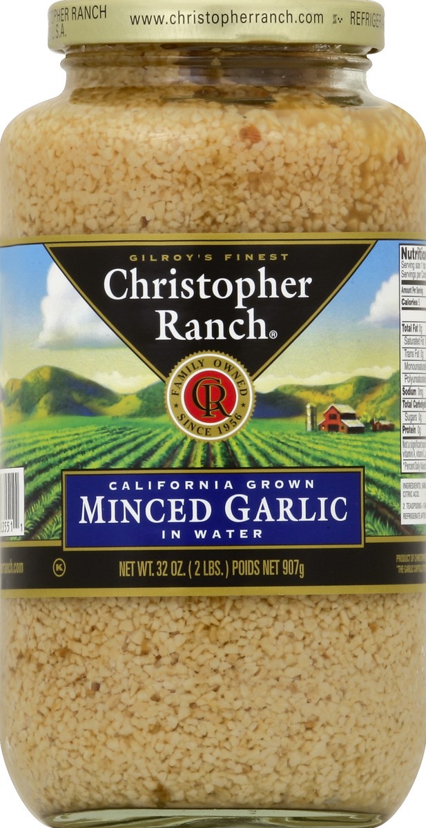 slide 1 of 1, Christopher Ranch Minced Garlic, 32 oz