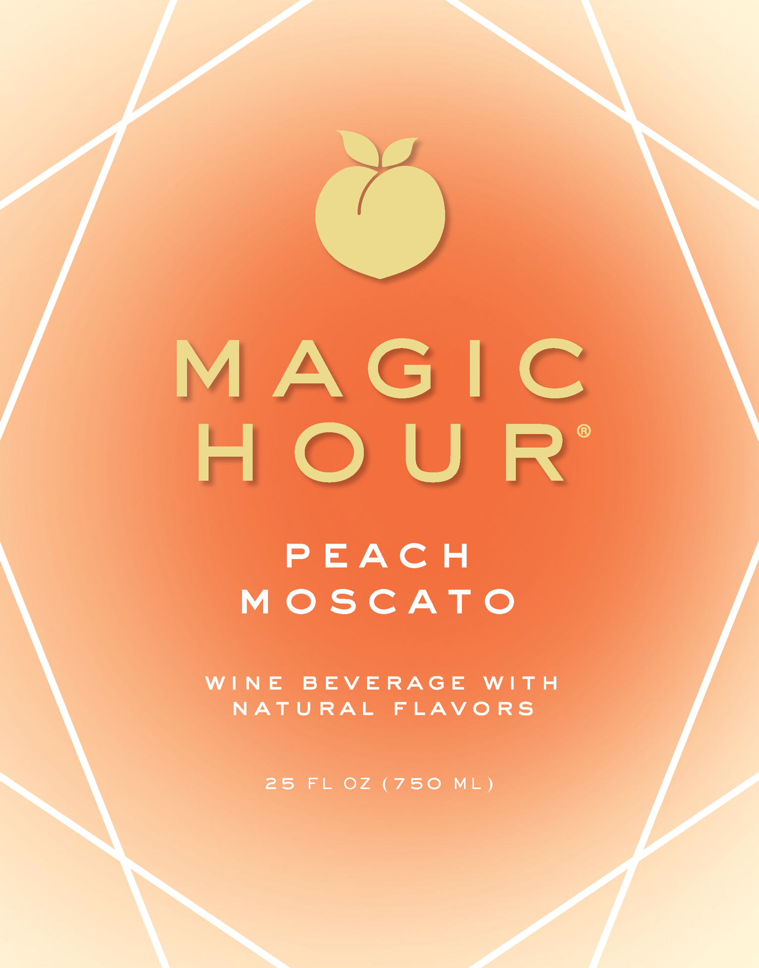 slide 3 of 4, Magic Hour Peach Moscato, White Wine, , 1 ct, 750ml Bottle, 750 ml