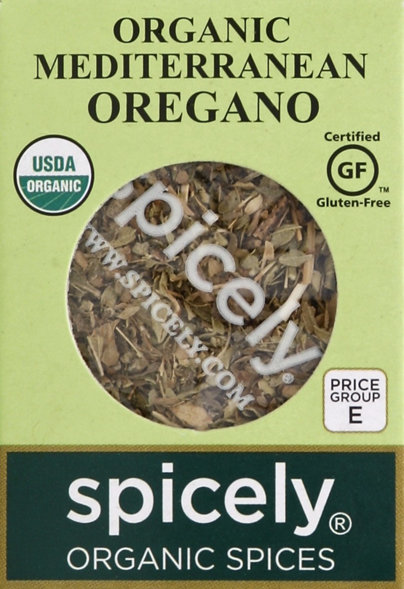 slide 4 of 4, Spicely Organic Spices Oregano 0.15 oz, 0.15 oz