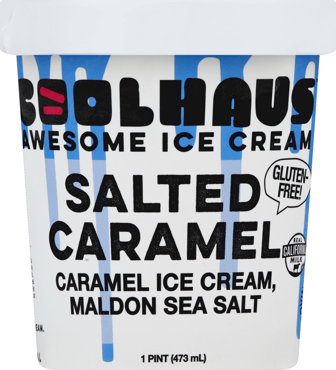 slide 2 of 3, Coolhaus Salted Caramel Ice Cream, 16 oz