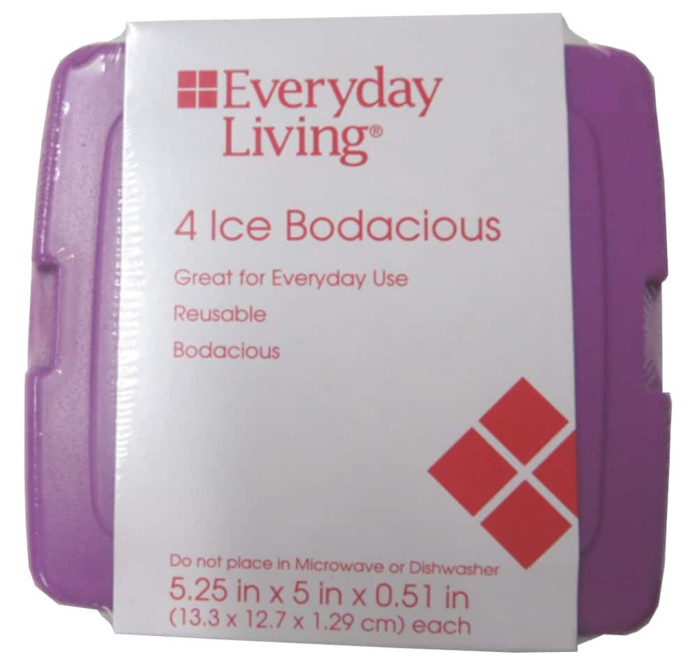 slide 1 of 1, Everyday Living Bodacious Ice Packs, 4 ct