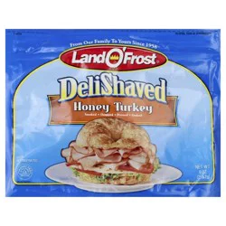 Land O' Frost DeliShaved Honey Turkey 9 oz