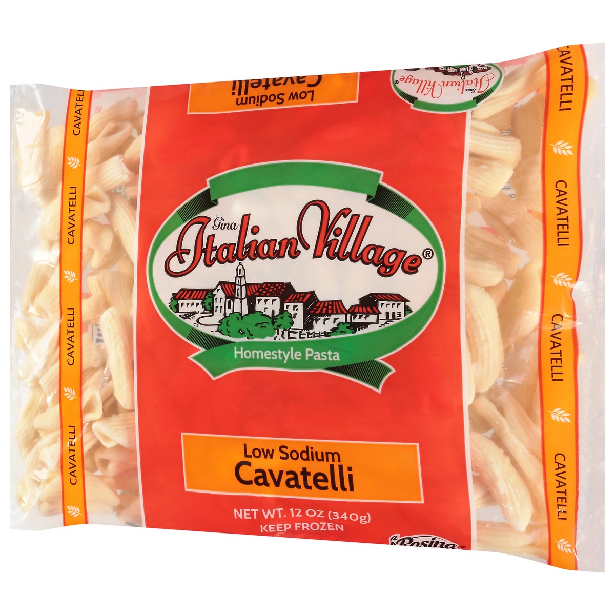 slide 4 of 9, Italian Village Low Sodium Cavatelli 12 oz, 12 oz