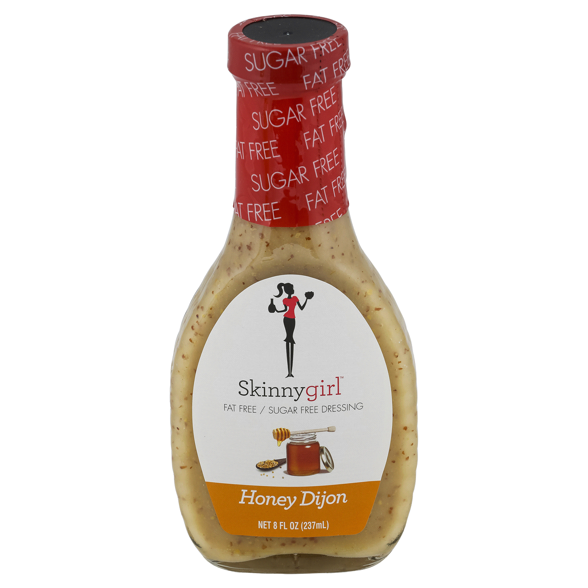 slide 1 of 7, Skinnygirl Fat Free/Sugar Free Honey Dijon Dressing 8 fl oz, 8 fl oz