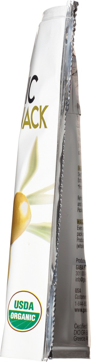 slide 3 of 12, Gaea Organic Pitted Green Olive Snack - 2.3 oz, 2.3 oz