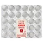 Bowl & Basket Eggs Fresh White Large