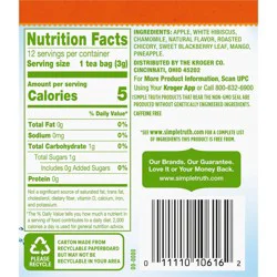 Simple Truth Pineapple Mango Herbal Tea Cold Water Infusion - 12 ct; 1.16 oz