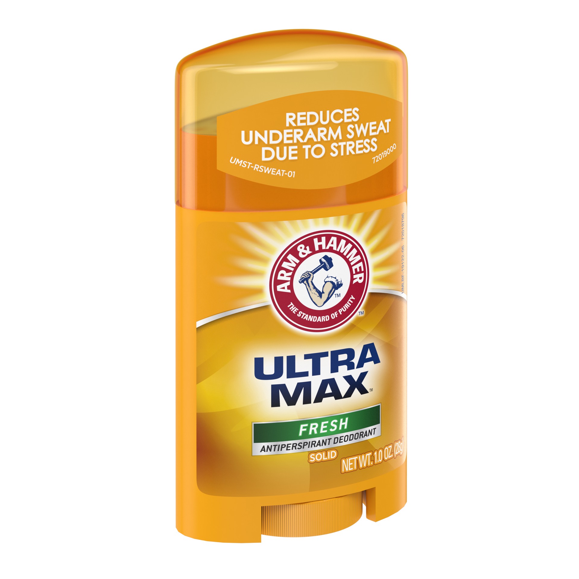 slide 3 of 4, ARM & HAMMER ULTRA MAX Solid Antiperspirant Deodorant , Fresh Scent 1.0 oz., 1 oz