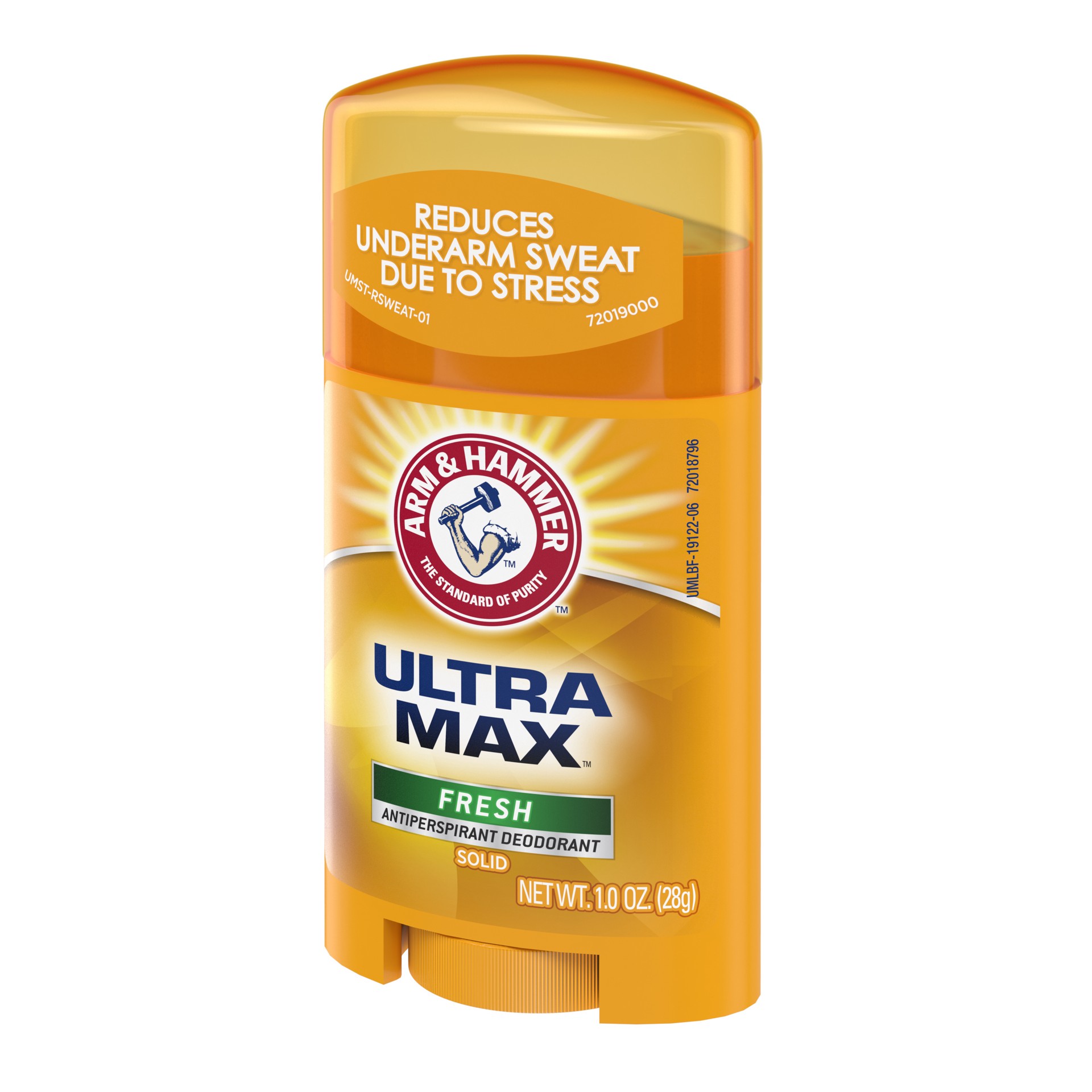 slide 4 of 4, ARM & HAMMER ULTRA MAX Solid Antiperspirant Deodorant , Fresh Scent 1.0 oz., 1 oz