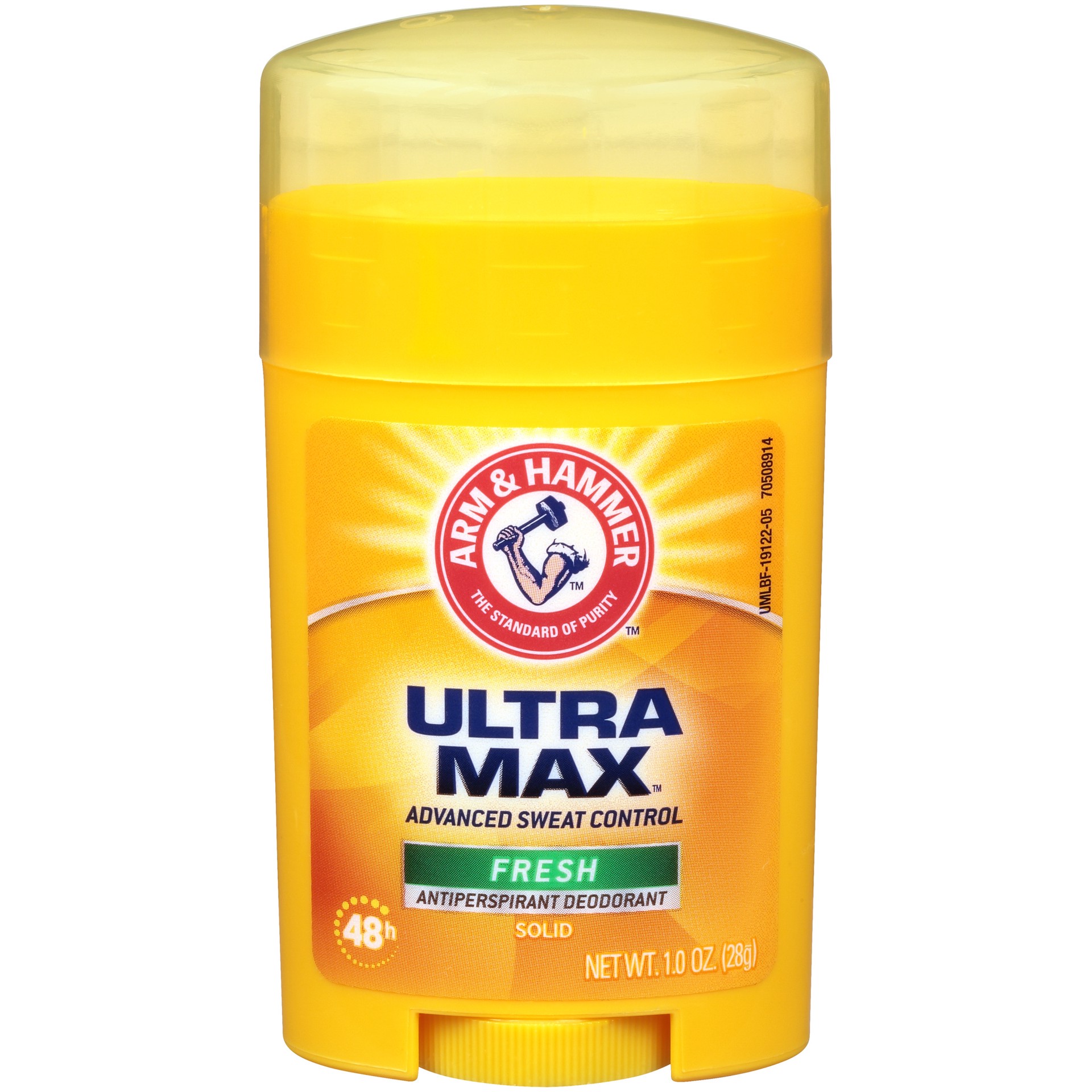 slide 1 of 4, ARM & HAMMER ULTRA MAX Solid Antiperspirant Deodorant , Fresh Scent 1.0 oz., 1 oz